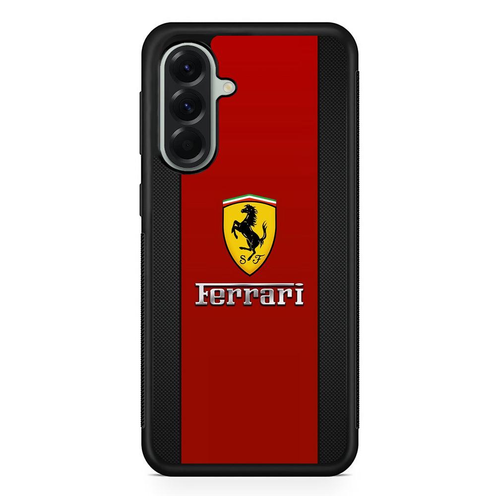 Ferrari Destiny of Voyage Samsung Galaxy A56 Case | Samsung Galaxy A56 Rubber Protective Case