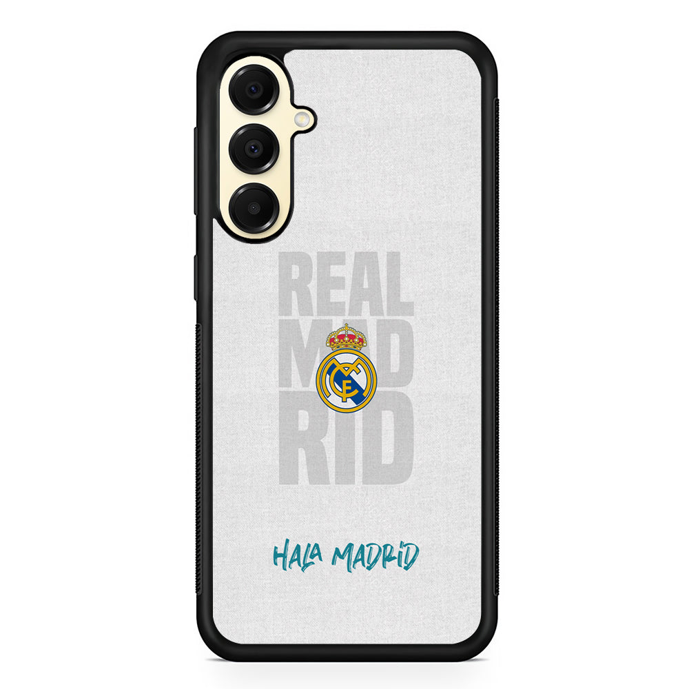 Real Madrid Hala Madrid Samsung Galaxy A16 Case | Slim Rubber Samsung Galaxy A16 Case