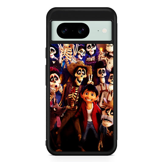 Coco Poster Family Google Pixel 8 Case | Durable Protective Cover for Google Pixel 8