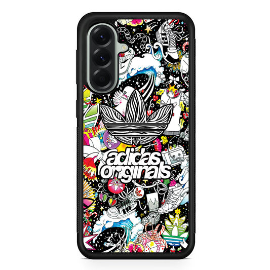 Adidas Original Collage Formation Samsung Galaxy A56 Case | Samsung Galaxy A56 Rubber Protective Case