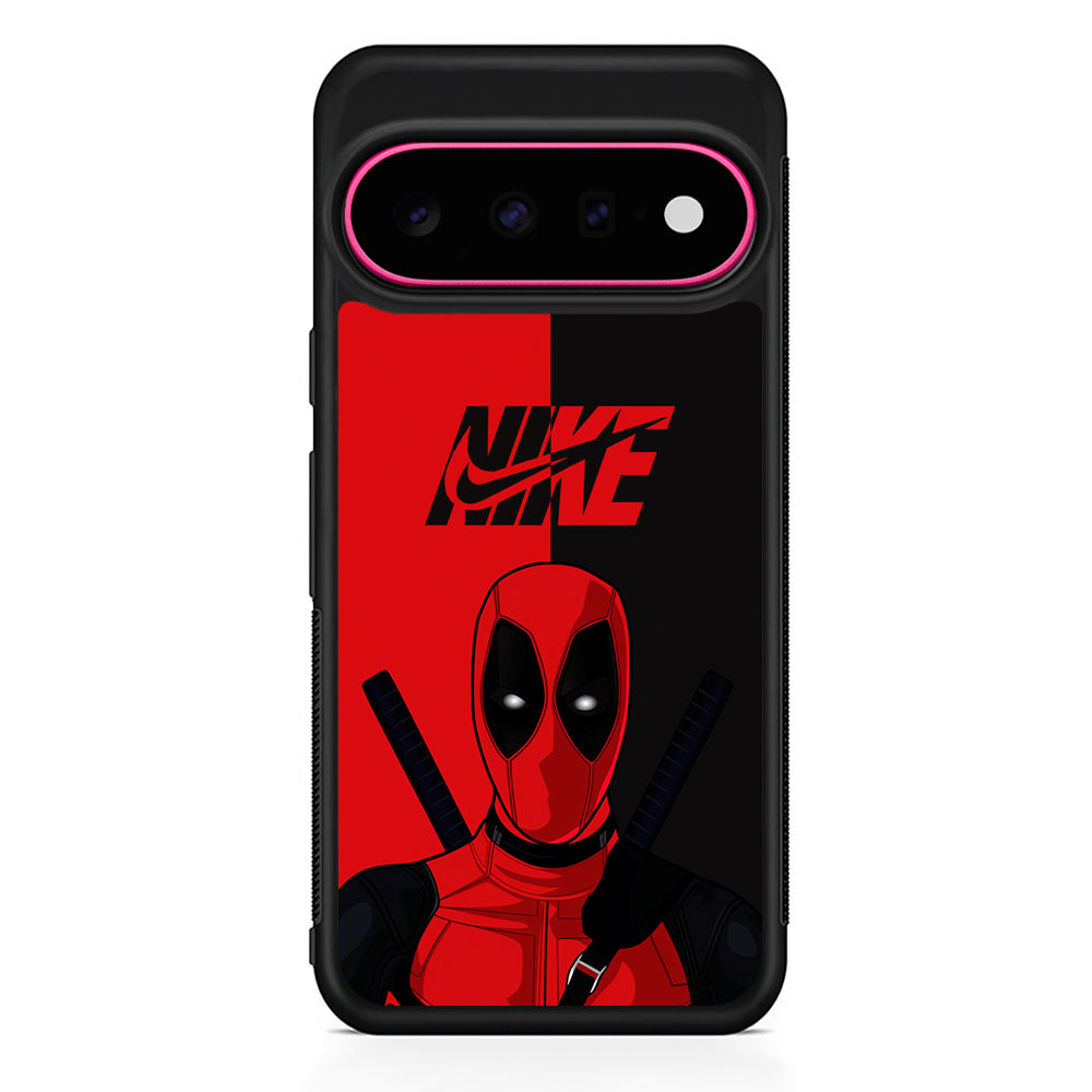 Nike Deadpool Red Grey Google Pixel 11 Case - Stylish Protective Phone Case