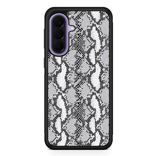 White Snake Skin Pattern Samsung Galaxy A57 Case | Slim Samsung Galaxy A57 Rubber Case