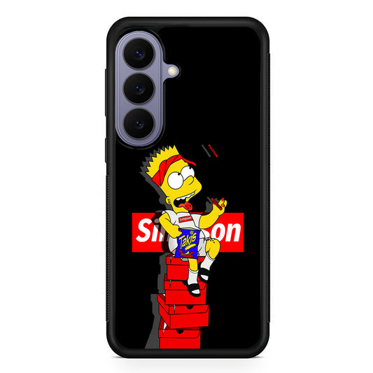 The Stylish Bart Simpson Samsung Galaxy S26 Case | Durable Rubber Case for Samsung Galaxy S26