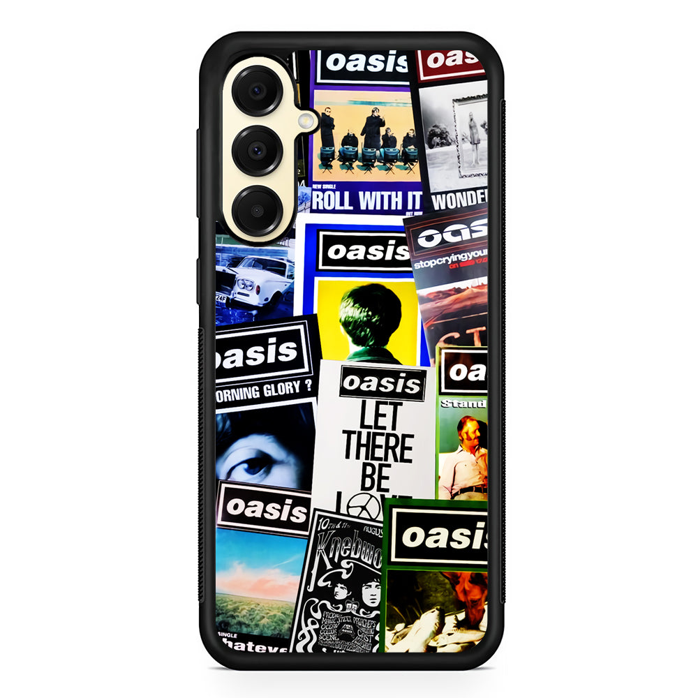 Oasis Album Cover Samsung Galaxy A16 Case | Slim Rubber Samsung Galaxy A16 Case