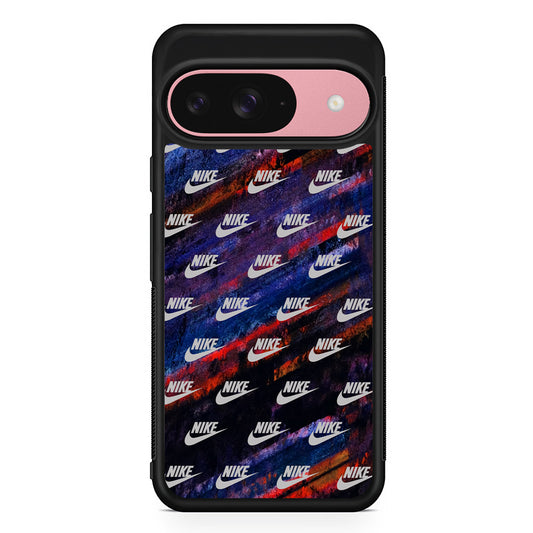 Nike Doodle Stripe Abstract Google Pixel 9 Case | Durable Google Pixel 9 Cover