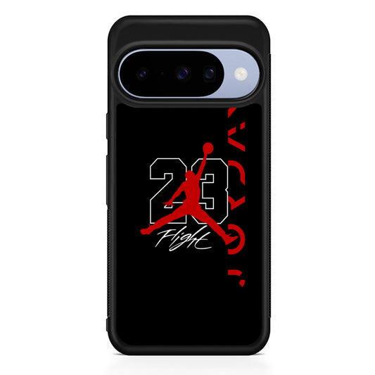 Air Jordan Black on The Back Google Pixel 10 Case | Google Pixel 10 Rubber Protective Case