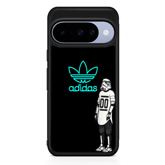 Adidas Neon Stormtrooper Google Pixel 10 Case | Google Pixel 10 Rubber Protective Case