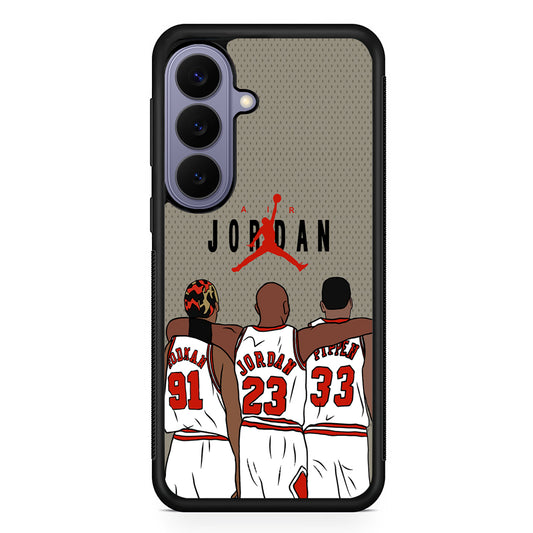 Air Jordan Story of Comrade Samsung Galaxy S26 Case | Slim Protective Rubber Case for Samsung S26