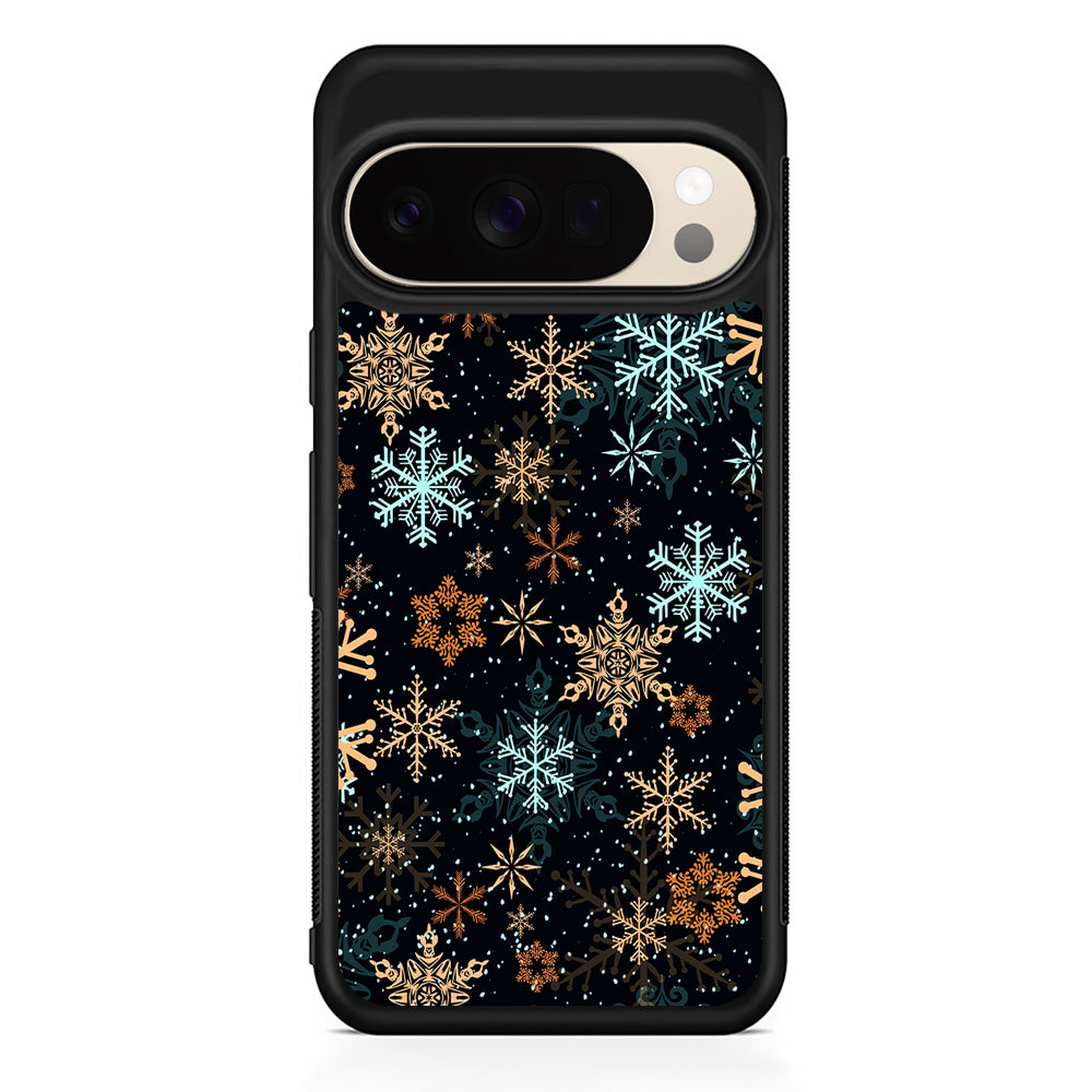 Snowflakes Winter Google Pixel 10 Pro XL Case | Slim Google Pixel 10 Pro XL Protective Case