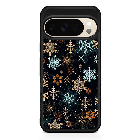 Snowflakes Winter Google Pixel 10 Pro XL Case | Slim Google Pixel 10 Pro XL Protective Case