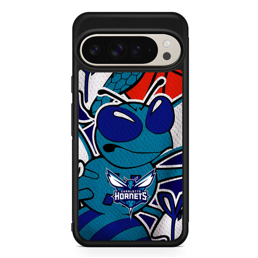NBA Charlotte Hornets The Bee Google Pixel 9 Pro Case | Slim Protective Cover