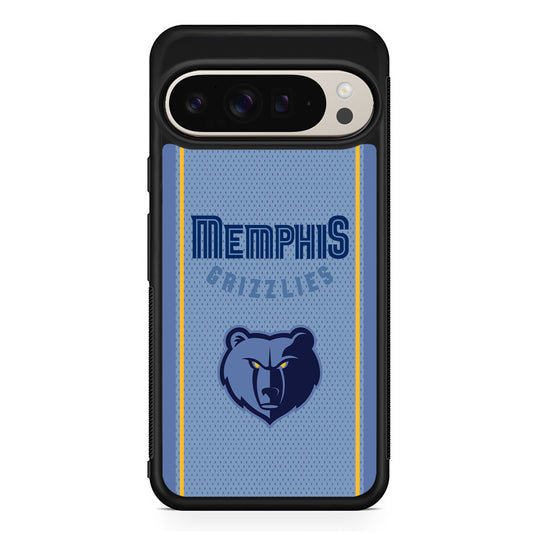 NBA Memphis Grizzlies Jersey Google Pixel 9 Pro Case | Slim Protective Cover