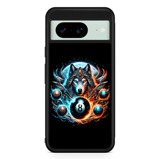 The Wolf Ball Number 8 Google Pixel 8 Case | Durable Protective Cover for Google Pixel 8