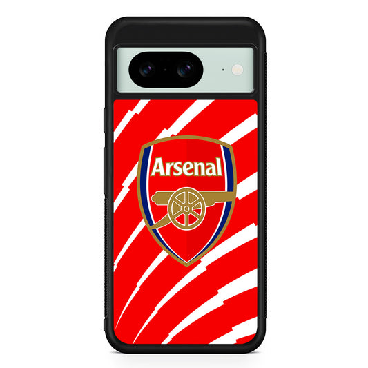 Arsenal FC Gunners Logo Google Pixel 8 Case | Durable Protective Cover for Google Pixel 8