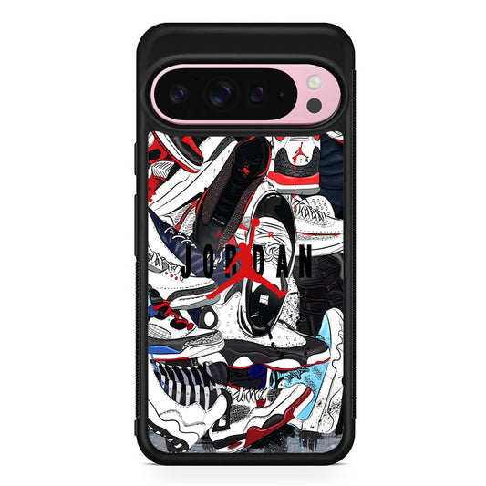 Air Jordan Scattered Collection Google Pixel 9 Pro XL Case | Protective Cover