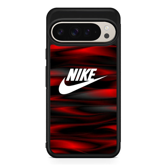 Nike Liquid Vabes Wave Red Google Pixel 9 Pro Case | Slim Protective Cover