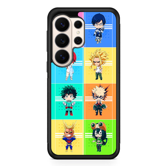My Hero Academia Characters Chibi Samsung Galaxy S26 Ultra Case | Slim Protective Case for Samsung Galaxy S26 Ultra
