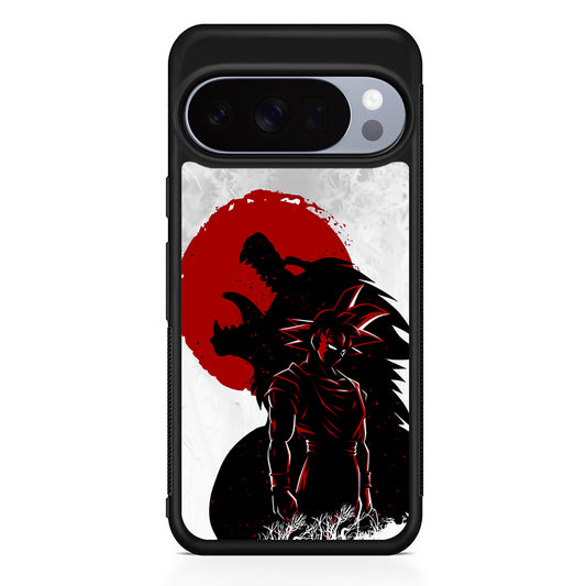 Dragon Ball Goku Red Moon Google Pixel 10 Pro Case | Slim Google Pixel 10 Pro Rubber Case