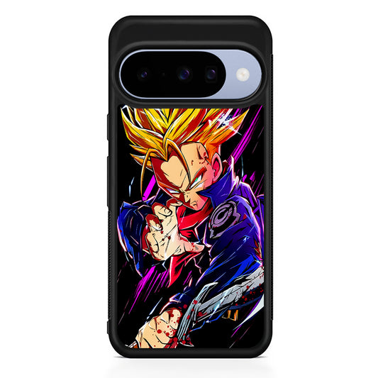 Future Trunks Dragon Ball Z Google Pixel 10 Case | Google Pixel 10 Rubber Protective Case