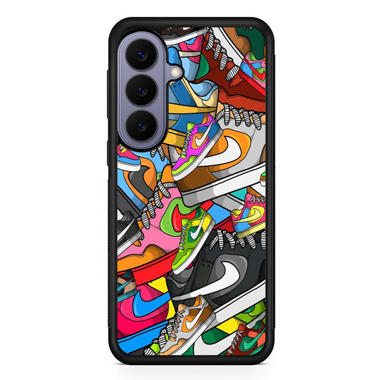 Nike Mix Shoes Samsung Galaxy S26 Case | Lightweight Samsung Galaxy S26 Phone Case