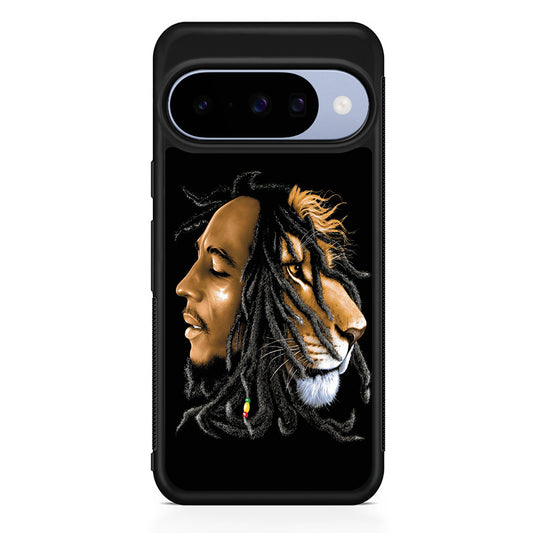 Bob Marley Lion Art Google Pixel 10 Case | Google Pixel 10 Rubber Protective Case