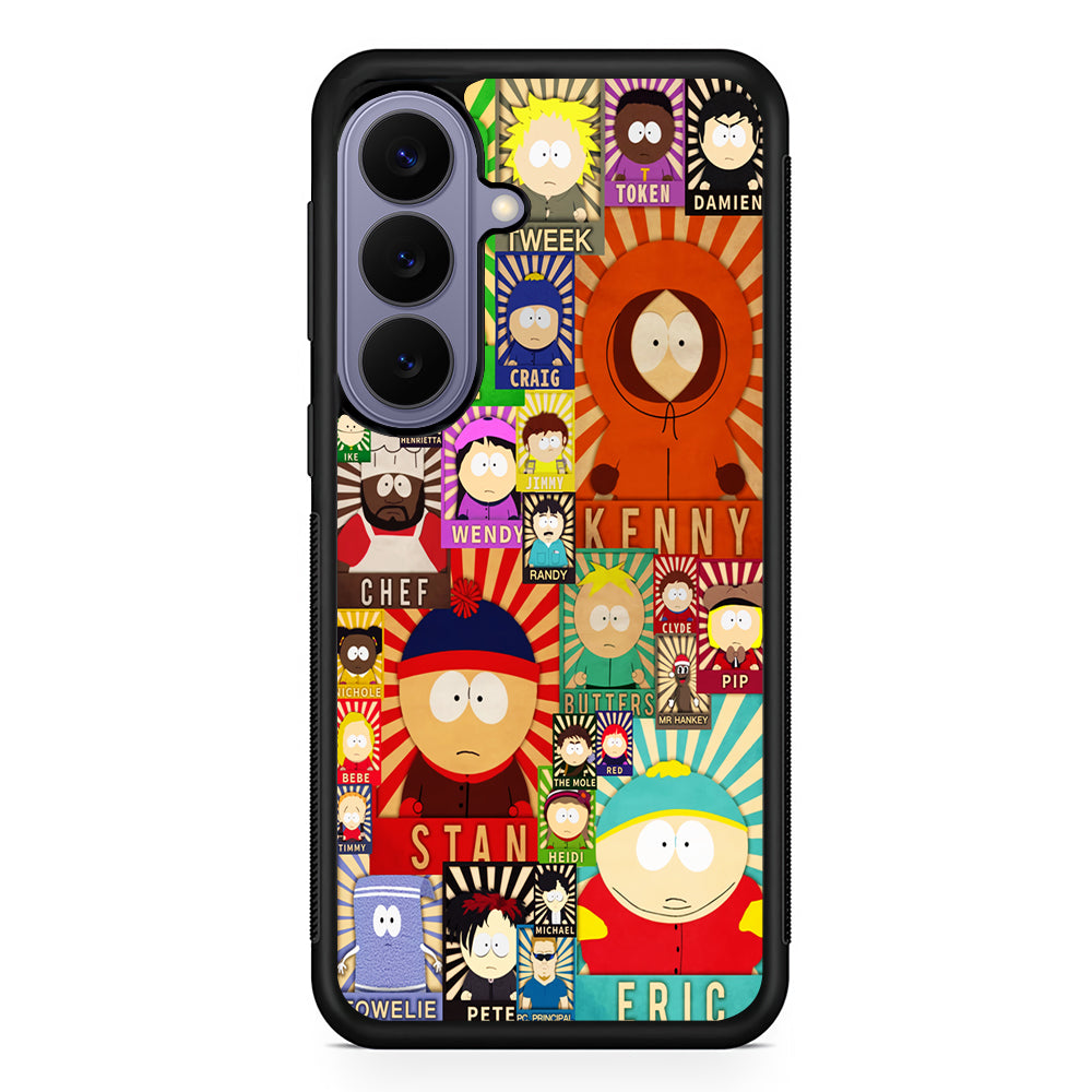 South Park All Characters Samsung Galaxy S26 Case | Durable Rubber Case for Samsung Galaxy S26