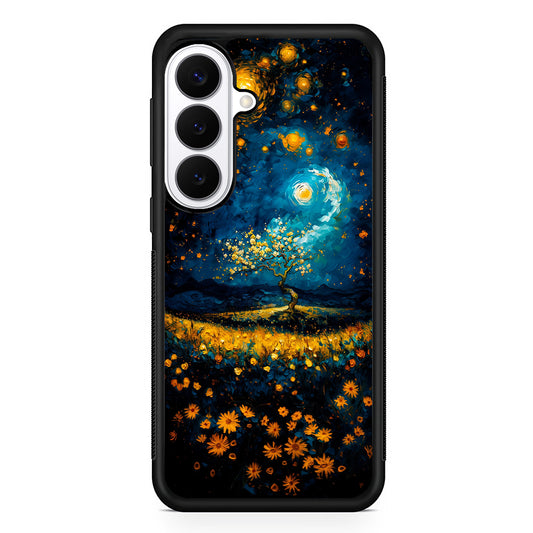 Starry Night Blossoms Painting Samsung Galaxy S26 Plus Case | Slim Protective Cover for Samsung Galaxy S26 Plus