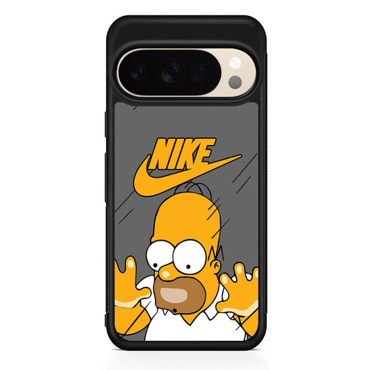 Nike Homer Simpson Character Google Pixel 10 Pro XL Case | Durable Google Pixel 10 Pro XL Cover