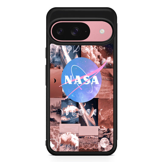 Nasa Universe Post Google Pixel 9 Case | Google Pixel 9 Protective Rubber Case