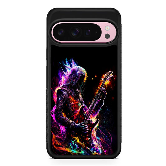 Rock Heavy Metal Guitar Google Pixel 9 Pro XL Case | Protective Cover
