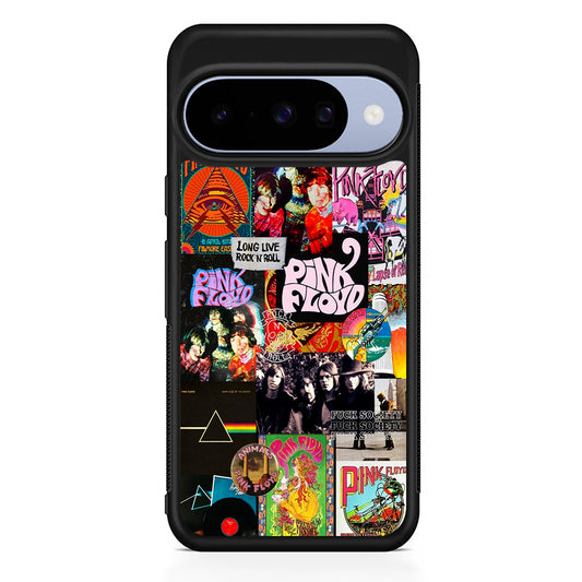 Pink Floyd Rock Aesthetic Google Pixel 10 Case | Google Pixel 10 Rubber Protective Case
