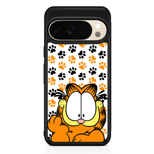 Garfield And His Footprints Google Pixel 10 Pro XL Case | Slim Google Pixel 10 Pro XL Protective Case