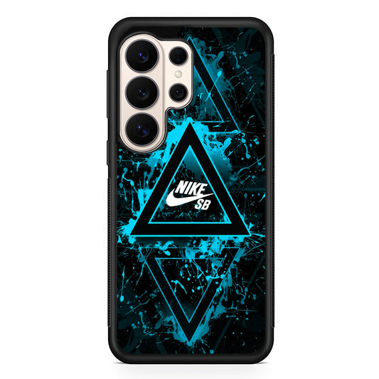 Nike Blue Paint Triangle Samsung Galaxy S26 Ultra Case | Slim Everyday Protection for Galaxy S26 Ultra
