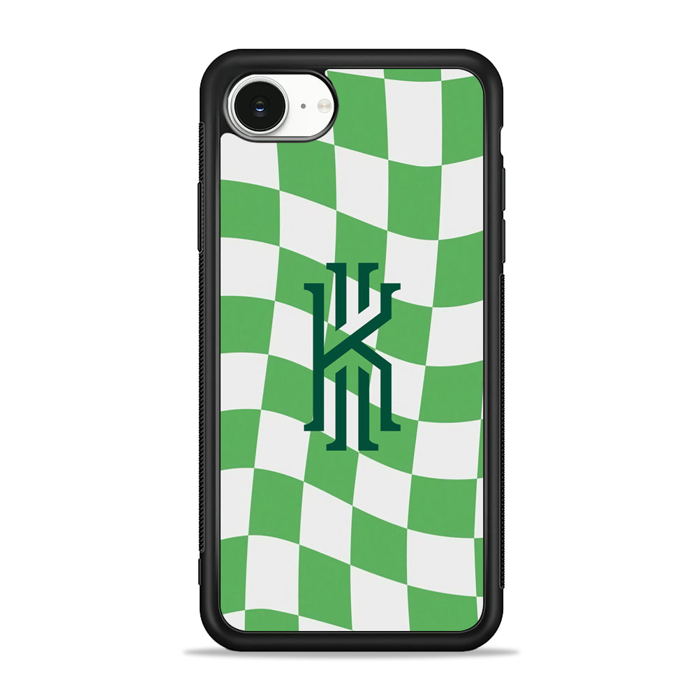 Kyrie Irving Green Flag iPhone 16e Case - Slim Silicone Case
