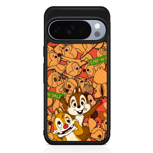 Chip N Dale Face of The Day Google Pixel 10 Pro Case | Slim Google Pixel 10 Pro Rubber Case