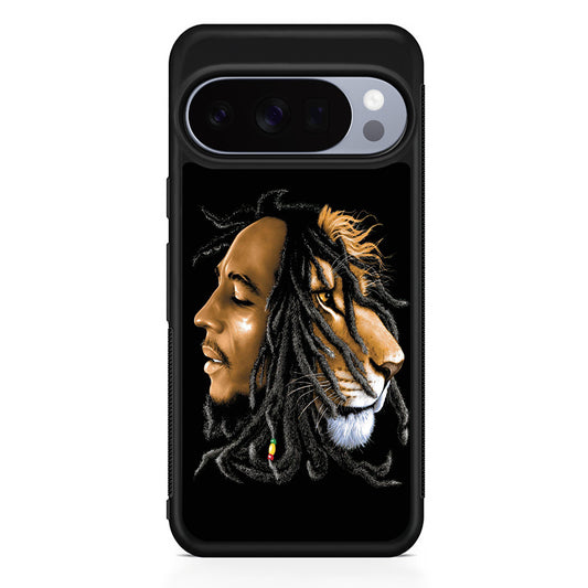 Bob Marley Lion Art Google Pixel 10 Pro Case | Slim Google Pixel 10 Pro Rubber Case
