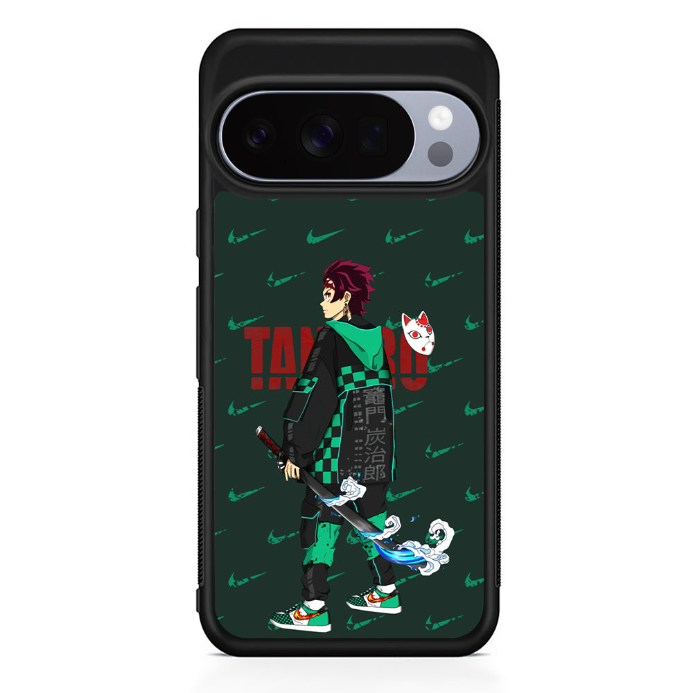 Nike on Tanjiro Suit Google Pixel 10 Pro Case | Protective Google Pixel 10 Pro Cover