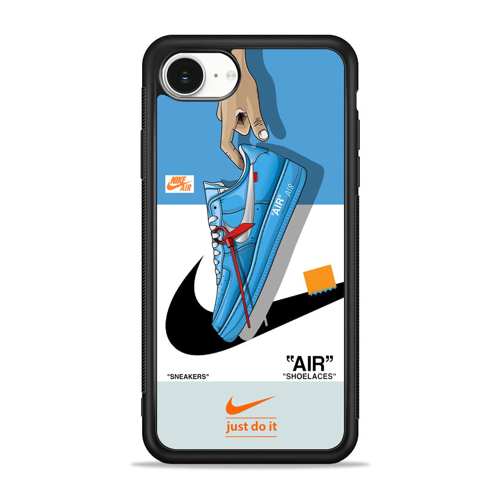 Nike Sneakers Max iPhone 16e Case - Slim Silicone Case