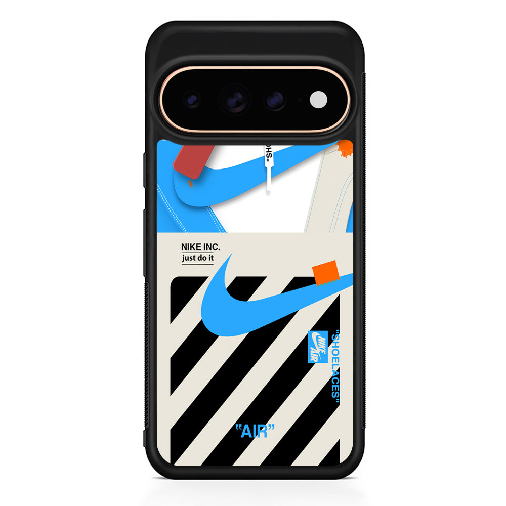 Nike Shoelaces Top Seal Google Pixel 11 Pro Case - Stylish Protective Phone Case