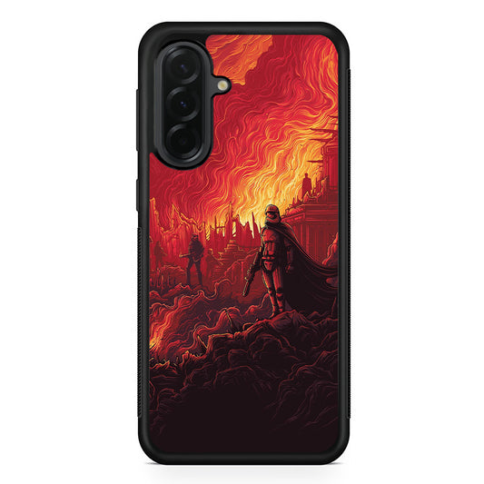 Captain Phasma Star Wars Samsung Galaxy A36 Case | Protective Rubber Cover