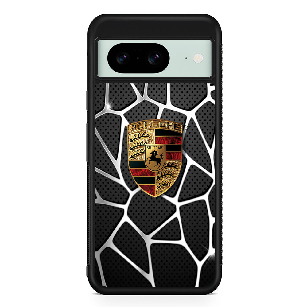 Porsche Web of Prestige Google Pixel 8 Case | Slim Rubber Case for Google Pixel 8