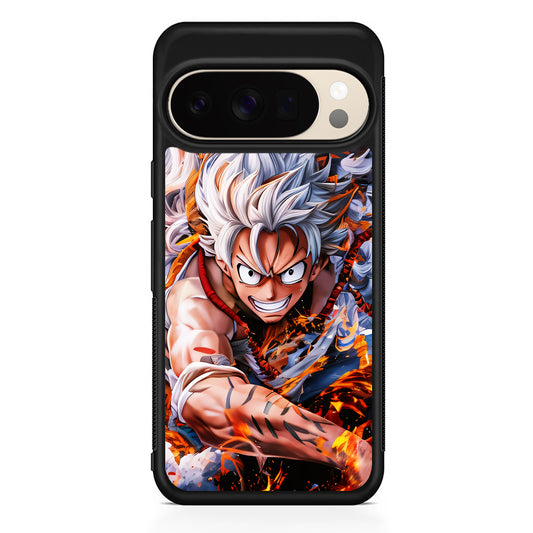 One Piece Luffy Gear 5 Google Pixel 10 Pro XL Case | Slim Google Pixel 10 Pro XL Protective Case