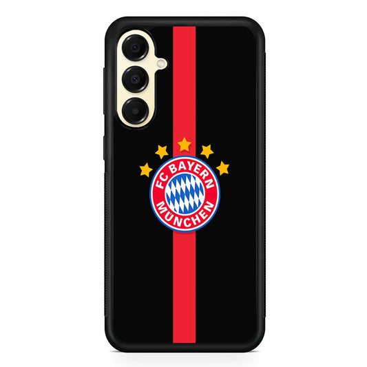 Bayern Munchen Stripe Red Samsung Galaxy A16 Case | Slim Rubber Samsung Galaxy A16 Case