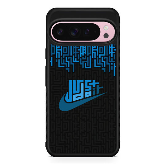 Nike Matrix of Ocean Google Pixel 9 Pro XL Case | Protective Cover