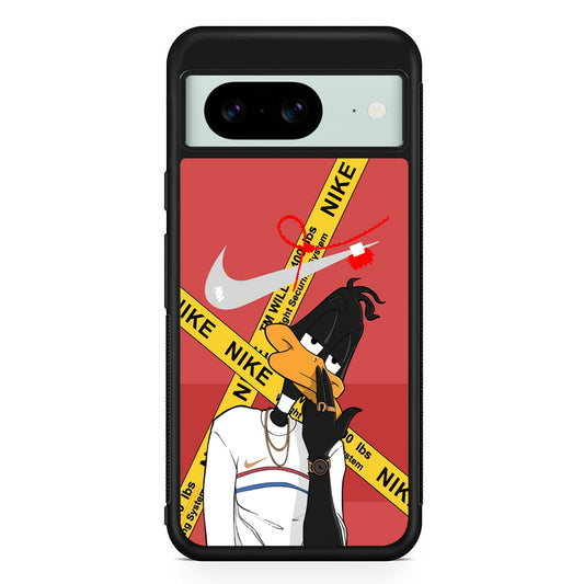 Nike with Hype Duffy Google Pixel 8 Case | Slim Rubber Case for Google Pixel 8