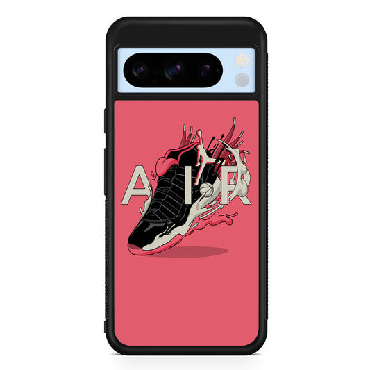 Air Jordan Paint Of Shoes Art Google Pixel 8 Pro Case | Slim Protective Cover