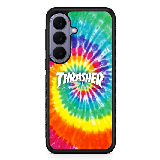 Thrasher Spiral Rainbow Samsung Galaxy S26 Case | Lightweight Samsung Galaxy S26 Phone Case