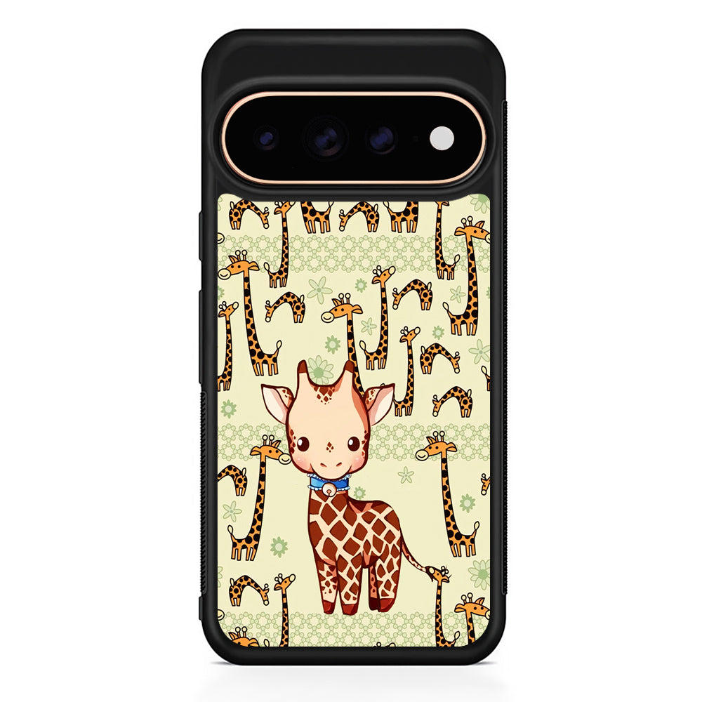Baby Giraffe Adventure Ground Google Pixel 11 Pro Case - Stylish Protective Phone Case