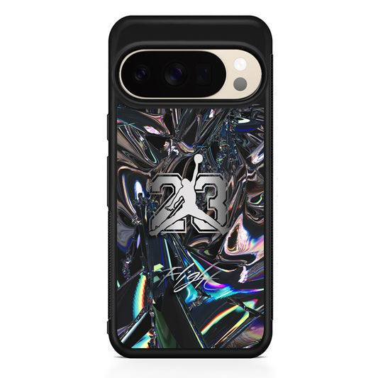 Air Jordan Abstract Mirror Backdrop Google Pixel 10 Pro XL Case | Slim Google Pixel 10 Pro XL Protective Case