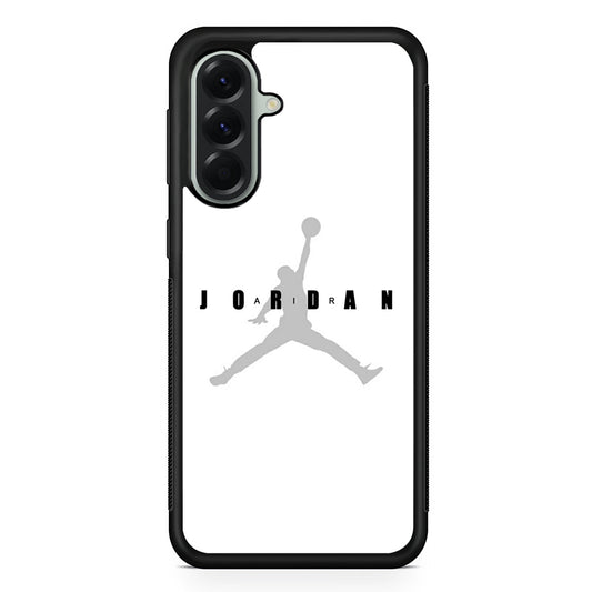 Air Jordan Pearl White Samsung Galaxy A56 Case | Samsung Galaxy A56 Rubber Protective Case